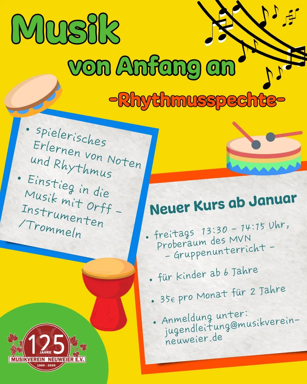 Rhythmusspechtenkurs